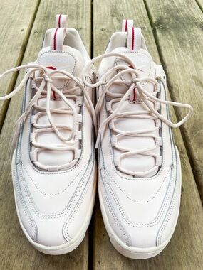 Reebok Women’s Rivyx Ripple Pale Pink Sneakers Athletic Shoes Sz 10 Y2K Inspired